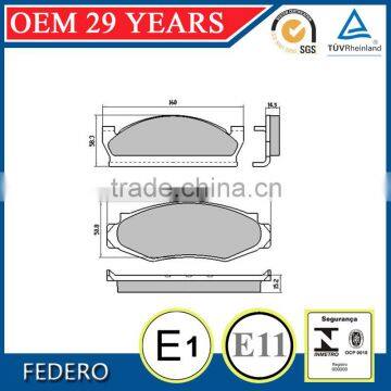 OE 8129665 D91 front brake pads for ford Jeep