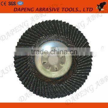 Zirconia Flap Disc With Plastic Fiber Backing