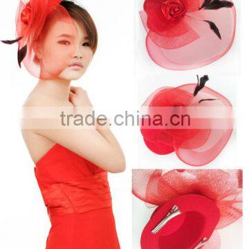 MYLOVE hat with veil bridal fascinators yiwu hat wholesale MLXM026