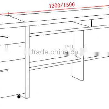 Three Drawers PB Computer Table photo-6