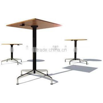 gas spring hydraulic height adjust coffee table