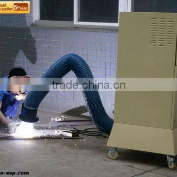 Mobile Welding Fume Filter Extractor with Extraction Arm