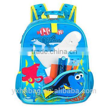 Wholesale Novelty Backpack Bag School Exterior Dory-shaped School Bag(YX-Z087) photo-2