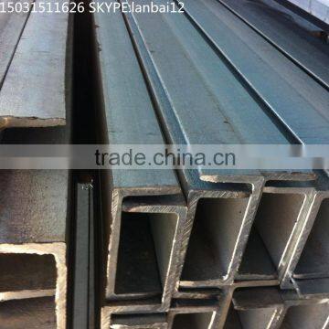 Q235B Hot rolled mild steel U channel sizes and Cold bending Steel C Channel prices 9M/12M