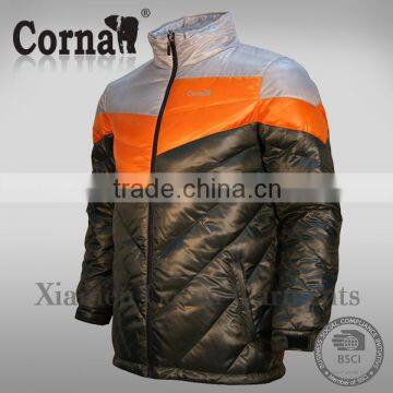 Top quality waterproof men lightweight quilted mens winter jacket