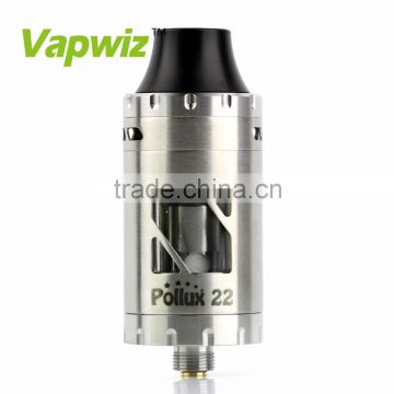 online shopping india Vapwiz Pollux 22 tank with MOCC coil 0.2 & 0.5 ohm SS 316L