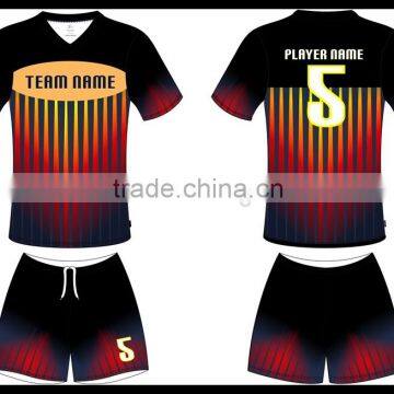 Sublimation Soccer Uniform Kit,Team Soccer Jersey Kit Uniform Set