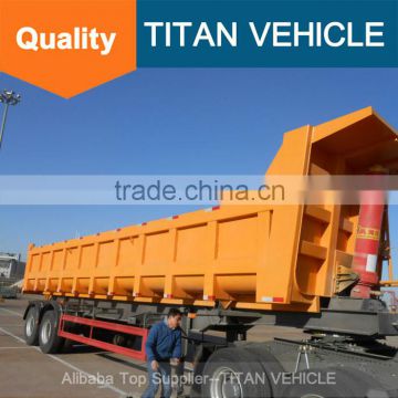 Heavy Duty 3 Axle 60T Dump / Dumper / Dumping 60 Tons Tipper Trailer