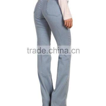 Flared Jean Skims the Hips Nips in at the Knee Kicks Out at the Upper Calf for an Elongated Shape. (LOTX276) photo-5