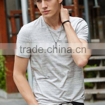 Summer Men V-neck T-shirts photo-3