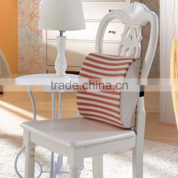 Stripe printed backrest cushion for chair,backrest cushion for cars,plush backrest cushion