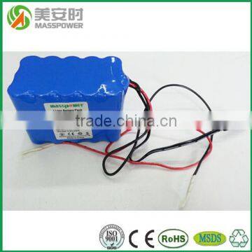 Shenzhen factory lithium battery pack 12v 12ah