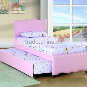 New design hot sale Modern PU single bed, Children's bed