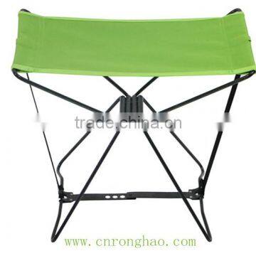 Small folding pocket chair camping chair with pvc fabric