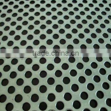 round hole perforated sheet metal