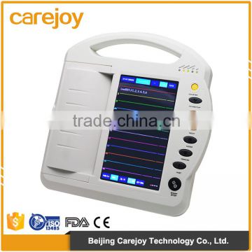 Manual/Auto/Analysis modes LCD display Touch screen Digital 12-channel Electrocardiograph