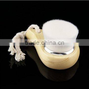 New Soft Mild Fiber Exfoliating Facial Brush Facial Face Deep Cleansing Clean Wash Pore Care Brush Head Wood Face Cleaner Hot photo-6