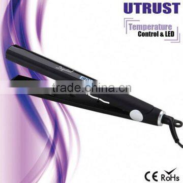 Factory New Products ionic function Best led display hair straightener brus