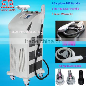 2015 Popular SHR IPL Laser permanent hair removal