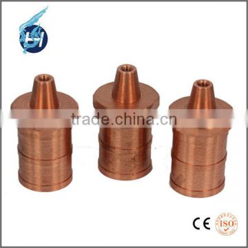 High precision oem customized cnc machining pure copper parts