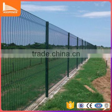 South Africa market China Anping factory high quality hot-dip galvanized anti-climb 358 clear vu fence