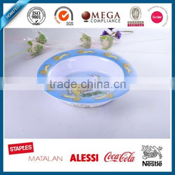 environmental durable melamine bowl for children