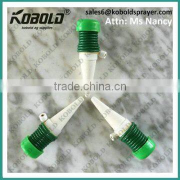 automatic ceramic plant waterer with white ceramic spike