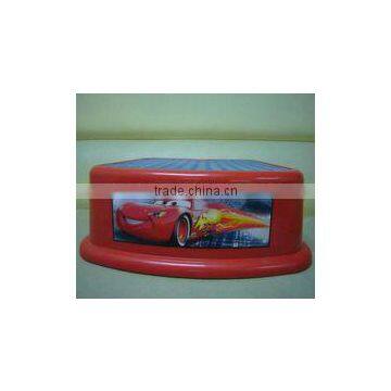 Plastic footstool/tabouret/stool