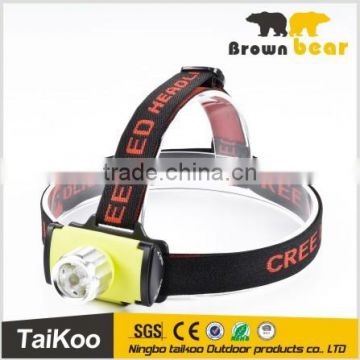 aaa dry battery waterproof led headlight