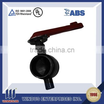 DN3350 PN102 carbonsteel butterfly valve