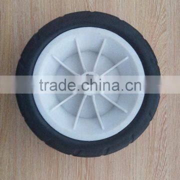 Hot Sale Durable Plastic Rim PU Wheel for Folding Wagon photo-3