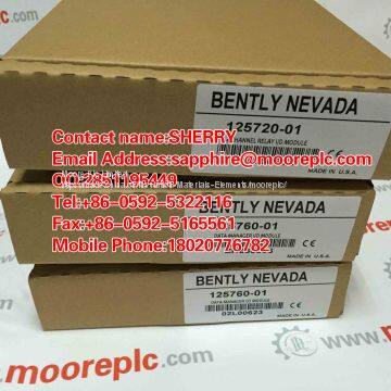 125760-01Manufactured by BENTLY NEVADA DATA MANAGER MODULE