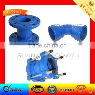 Double Socket bend-ductile iron pipe fittings