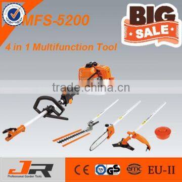 Professional 52cc multifunction tool 4in1 manual brush cutter