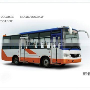 China Famous Brand SHaolin City Bus 22 Passenger SLG6720C3GE With Good Quality