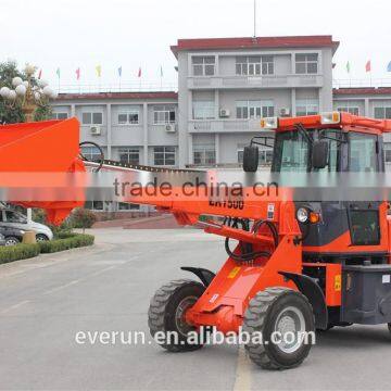 Price New Telescopic handler wheel loader with Boom(1500kg loading)