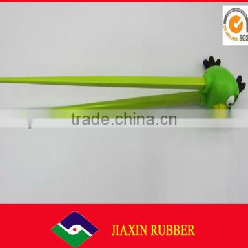 Eating colorful silicone chopsticks holdsale JX-14049