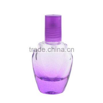 12ml Purple Pink Red Brown Yellow Colored Glass Roll on Perfume Bottles With Plastic Cap photo-2