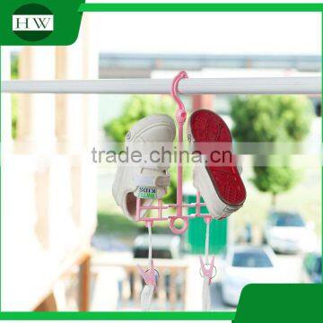 Shoe Hanger Drying Plastic Rack photo-3
