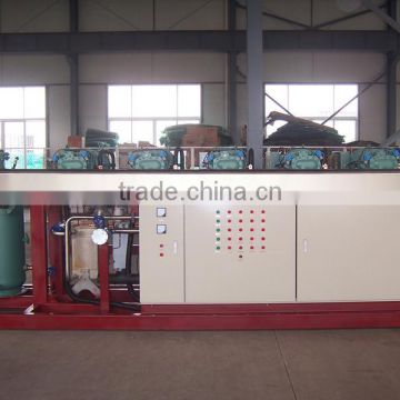 CE certified parallel screw compressor high capacity condensing unit