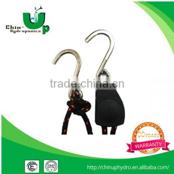 2016 new design flower plant grow light hangers/greenhouse rope ratchet