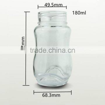 Stock Hot Sale China Manufacture Glass Calf Baby Feeding Bottle photo-2