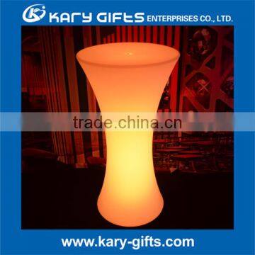 Color Changing High Event Tall LED Cocktail Table photo-3