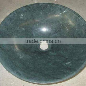 Indian Dark Green Marble Wash Basin photo-2