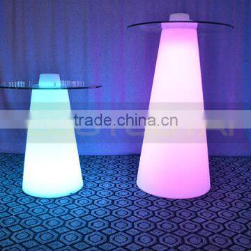 Round Led Bar Table for Cafeshop /garden/home/hotel/restaurant 16 Color Change photo-6