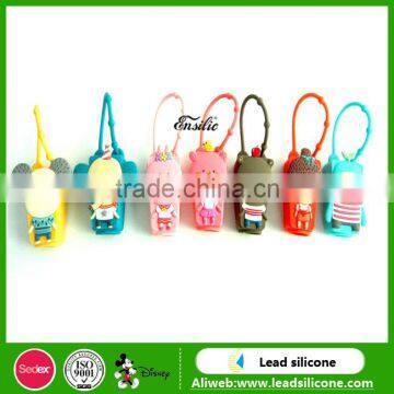 Promotional Gift 30ML Customized 3D Cartoon Design Silicone Hand Sanitizer Holder photo-6