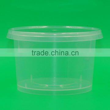 310ml Custom Disposable Plastic Soup Bowl, Microwave Soup Cup With Lid photo-3