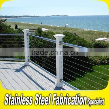 Residential Modern Design Stainless Steel Balcony Barrier