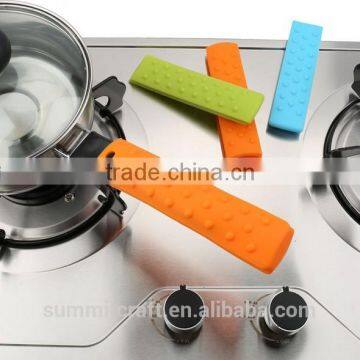 Heat resistance Silicone Hot Handle Holder for pot pan handle