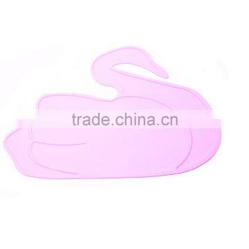 Cute Goose Shape Design ,Baby Silicone Placemat Table Mat Meal Mat photo-2